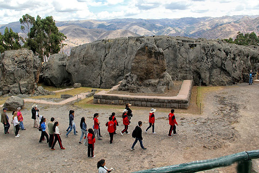 Археологический комплекс в священной долине инков расположен на высоте 3,5 км