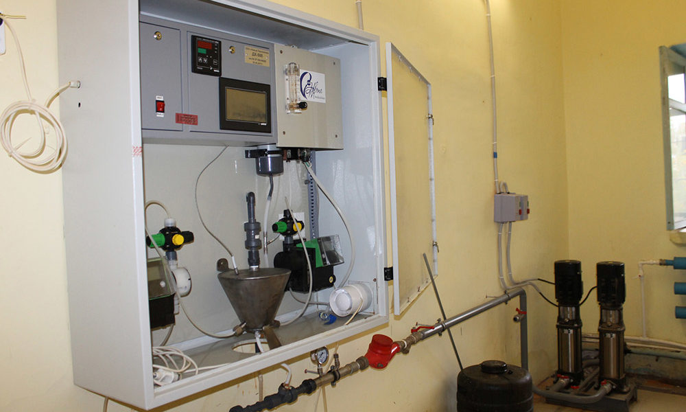 Новая установка по производству диоксида хлора типа ДХ-500
