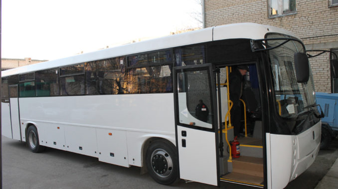 Каслинский район получил новый комфортабельный автобус