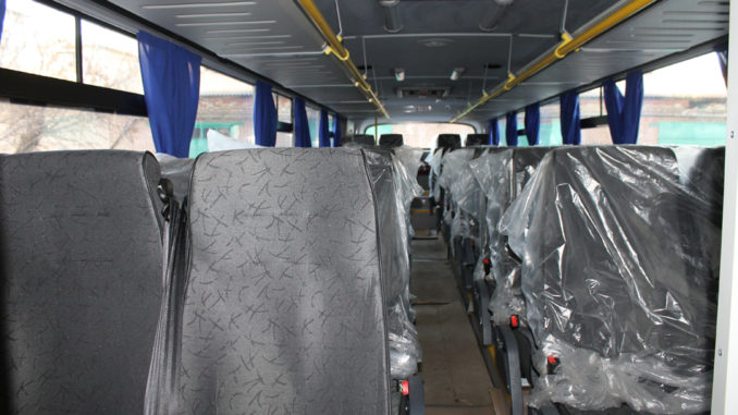 Каслинский район получил новый комфортабельный автобус