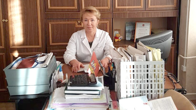 Ольга Игоревна Баранова, заведующая Тюбукской врачебной амбулатории