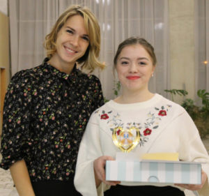 Татьяна Зацепина и Елизавета Смоленкова, победительница в номинации «Событийное волонтерство»