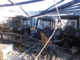 Огнем уничтожена вся сельхозтехника и гараж в селе Шабурово