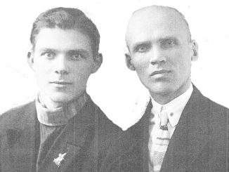 Братья Голышевы. Иван (слева) и Николай