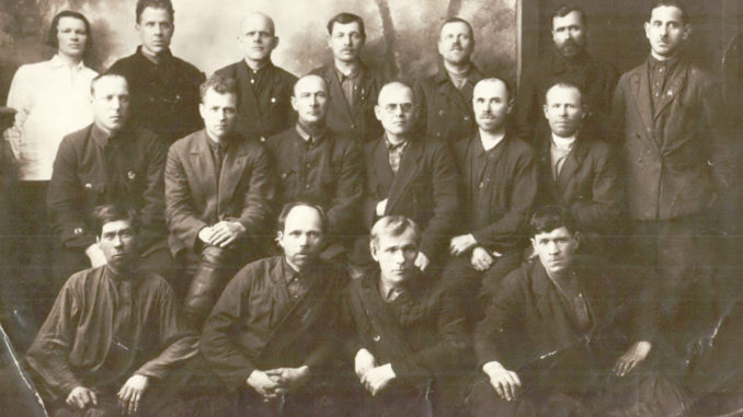 Участники гражданской войны г. Касли в конце 30-х годов