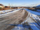 Отремонтированная дорога на улице Революционной в с. Тюбук присыпана первым снегом