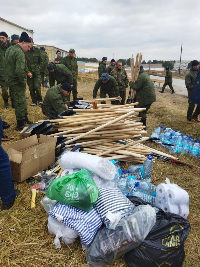 Я ВЕРНУСЬ, ОБЕЩАЮ…»На боевое слаживание отправлена очередная группа  мобилизованных граждан